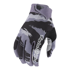 Troy Lee Designs Youth Air Gloves - Brushed Camo Black / Gray